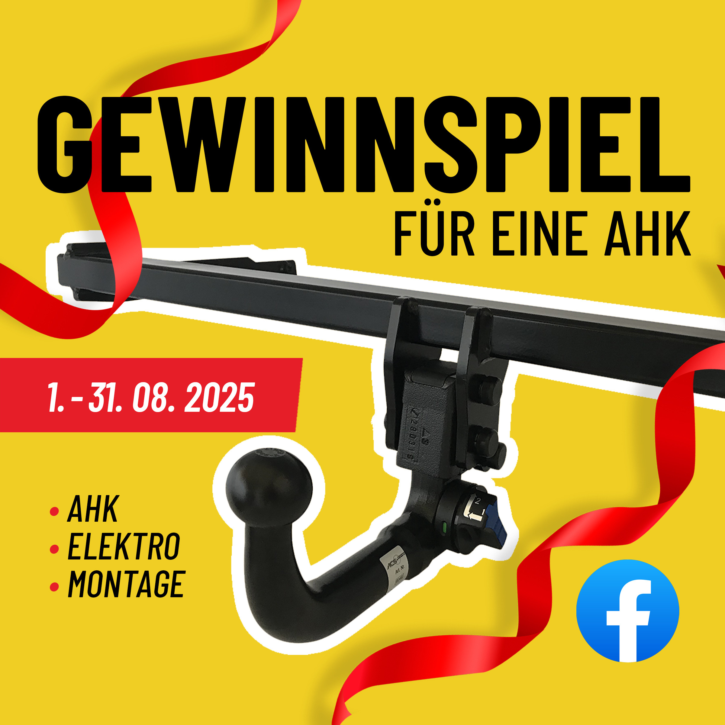 Gewinnspiel für eine Ahk, Elektro und montage